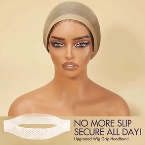 1pc Silicone Wig Grip Band, Anti-Slip with Perforated Breathable Design, Seamless Strong Hold for Secure Wig Fit