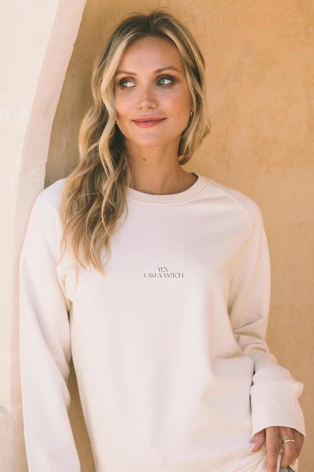 "A Witch" Relaxed Sweater