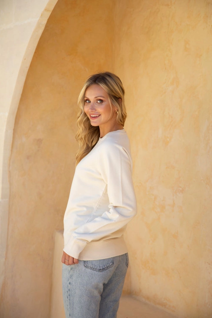 "Full Moon" Relaxed Sweater
