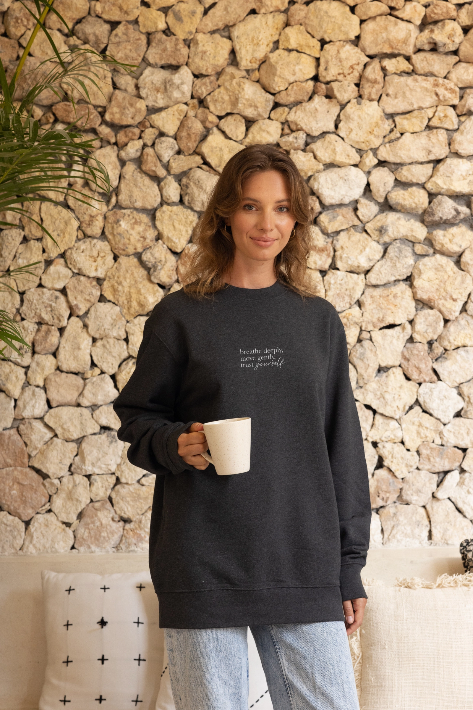 "Trust yourself" Relaxed Sweater