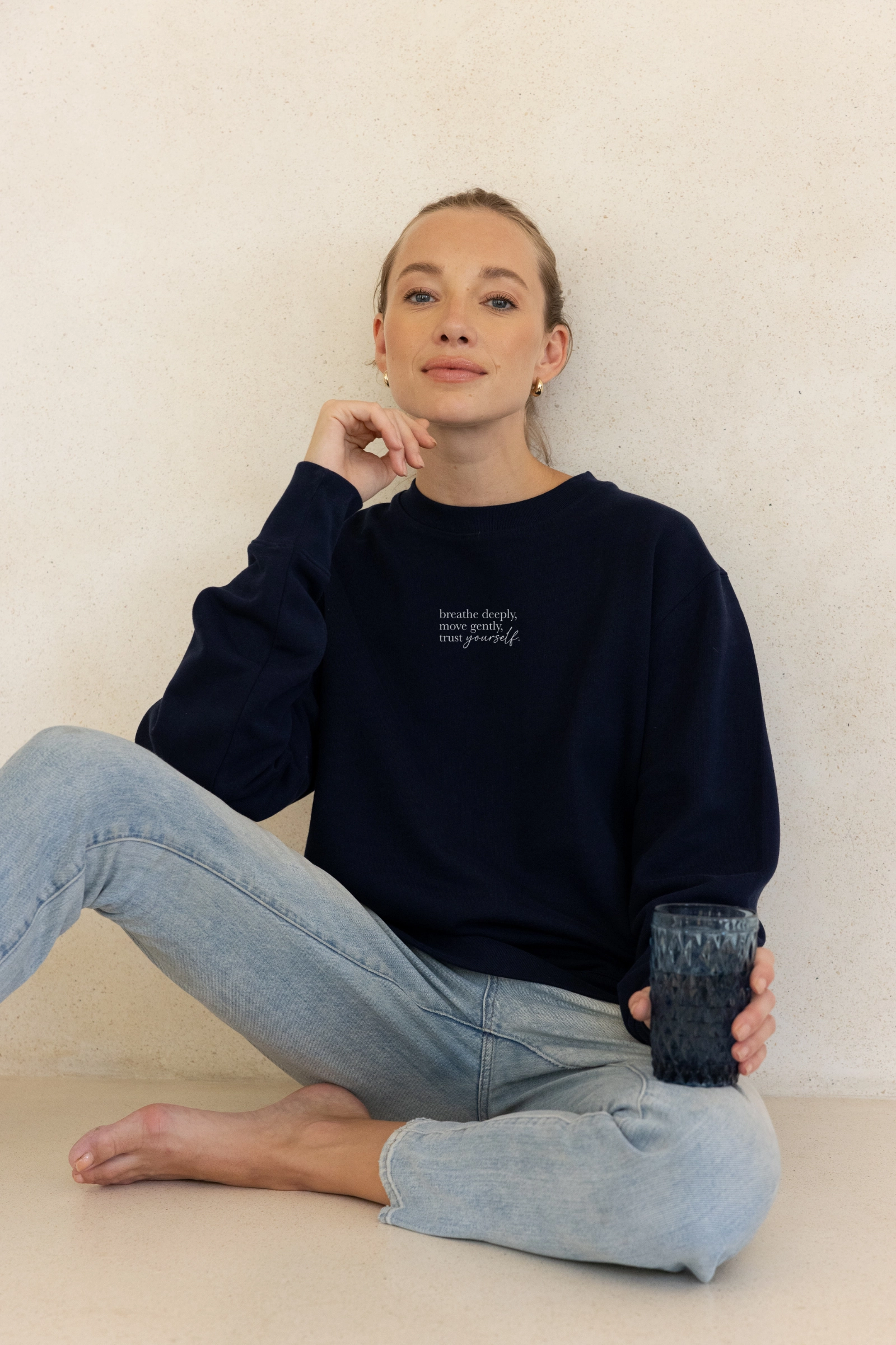 "Trust yourself" Relaxed Sweater