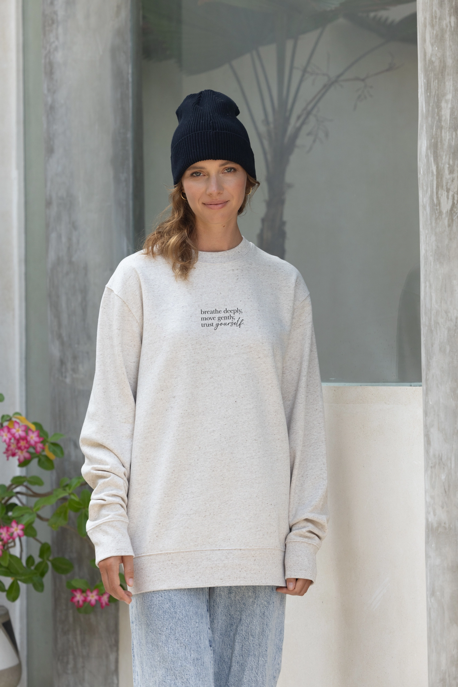 "Trust yourself" Relaxed Sweater