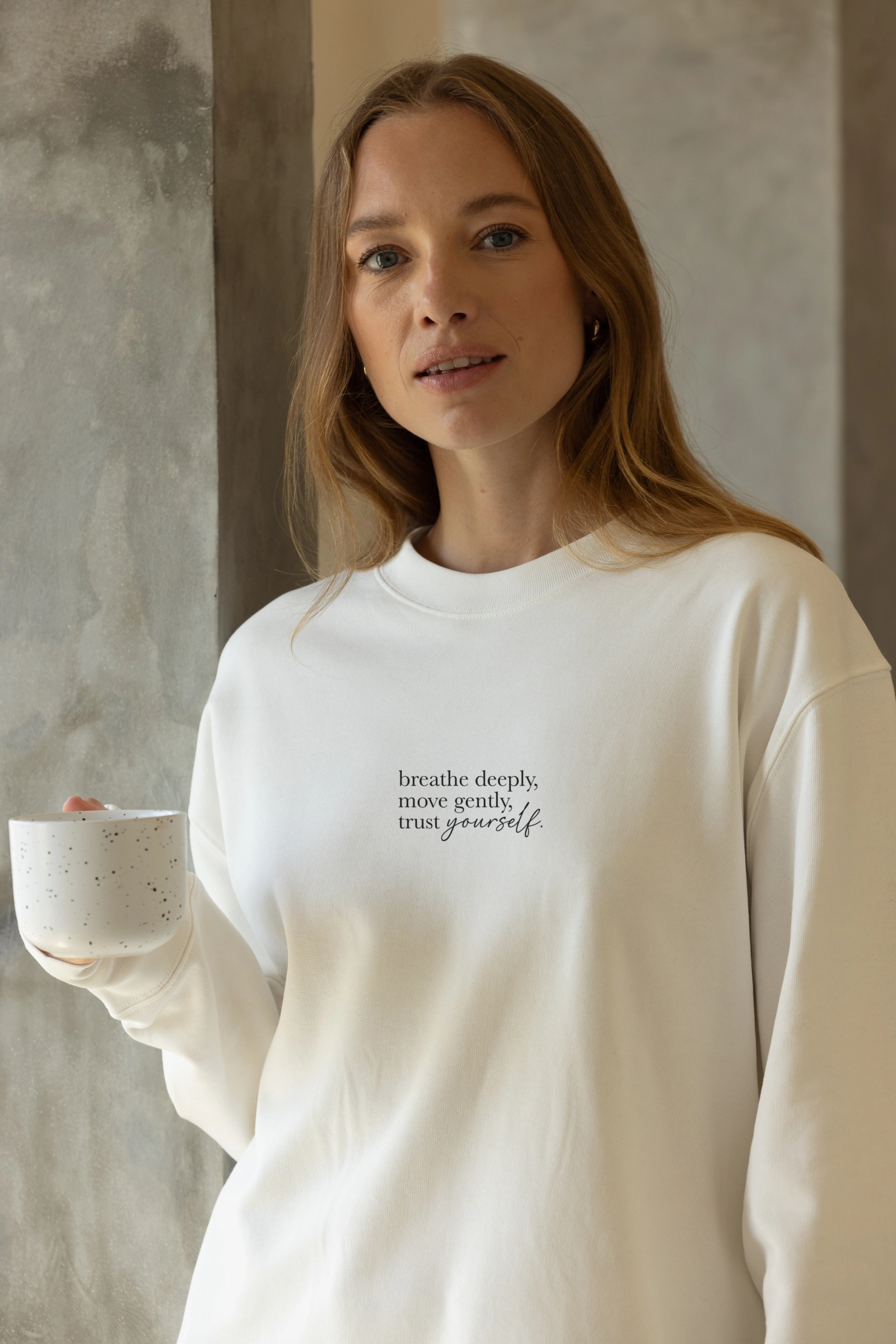 "Trust yourself" Relaxed Sweater
