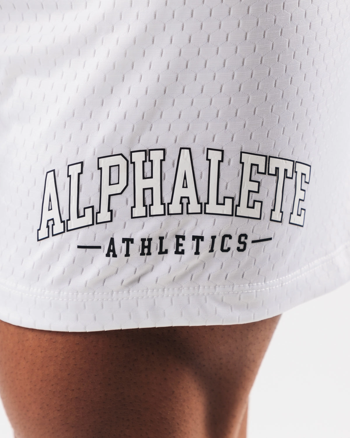 AA Mesh Short 6” - White