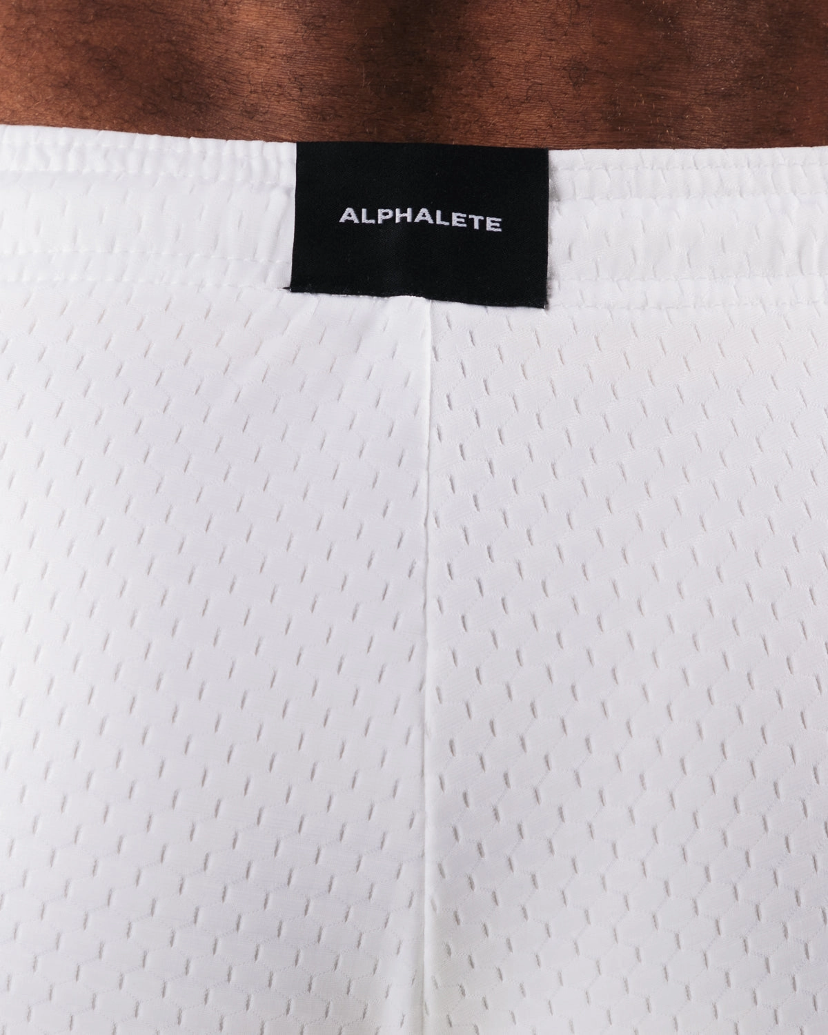 AA Mesh Short 6” - White