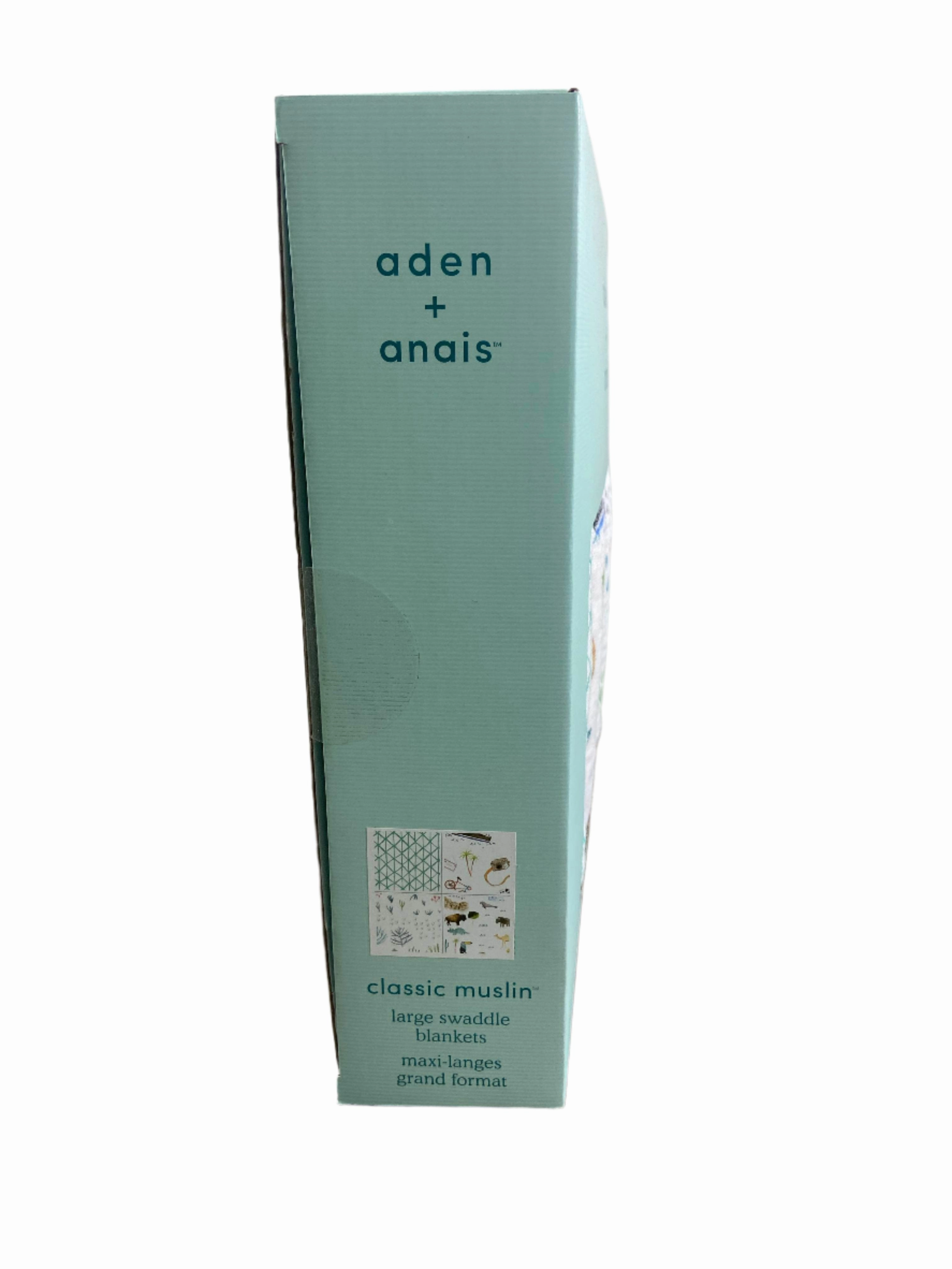 Aden   Anais Cotton Muslin Swaddle, 4pk, Around the World