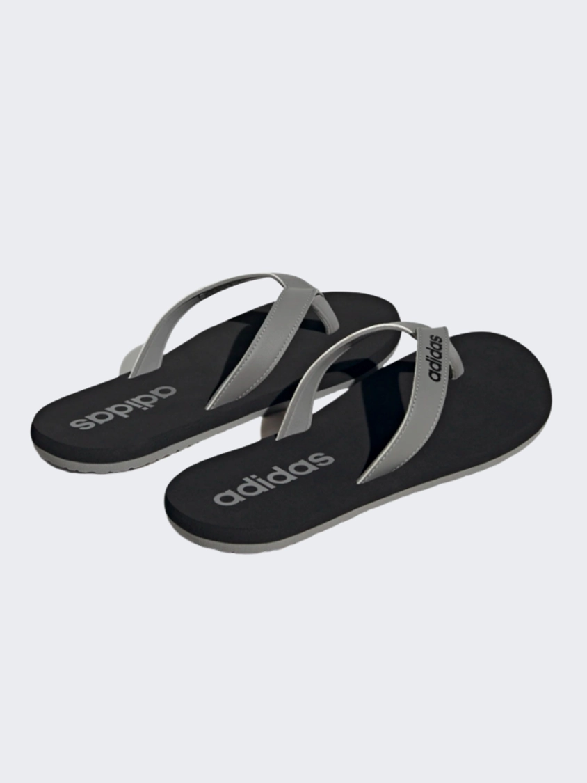 Adidas Eezay Men Swim Slippers Grey/Black