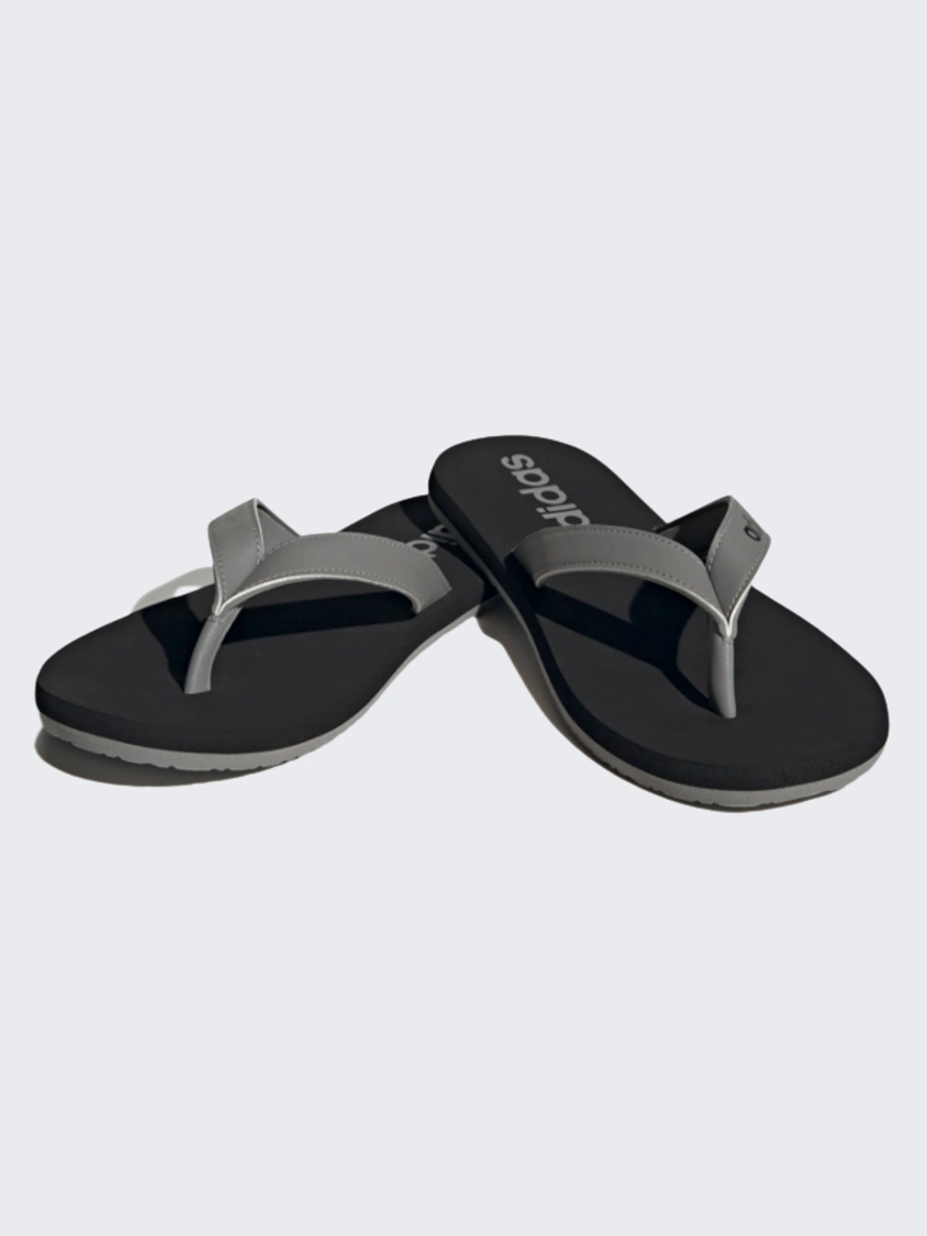 Adidas Eezay Men Swim Slippers Grey/Black