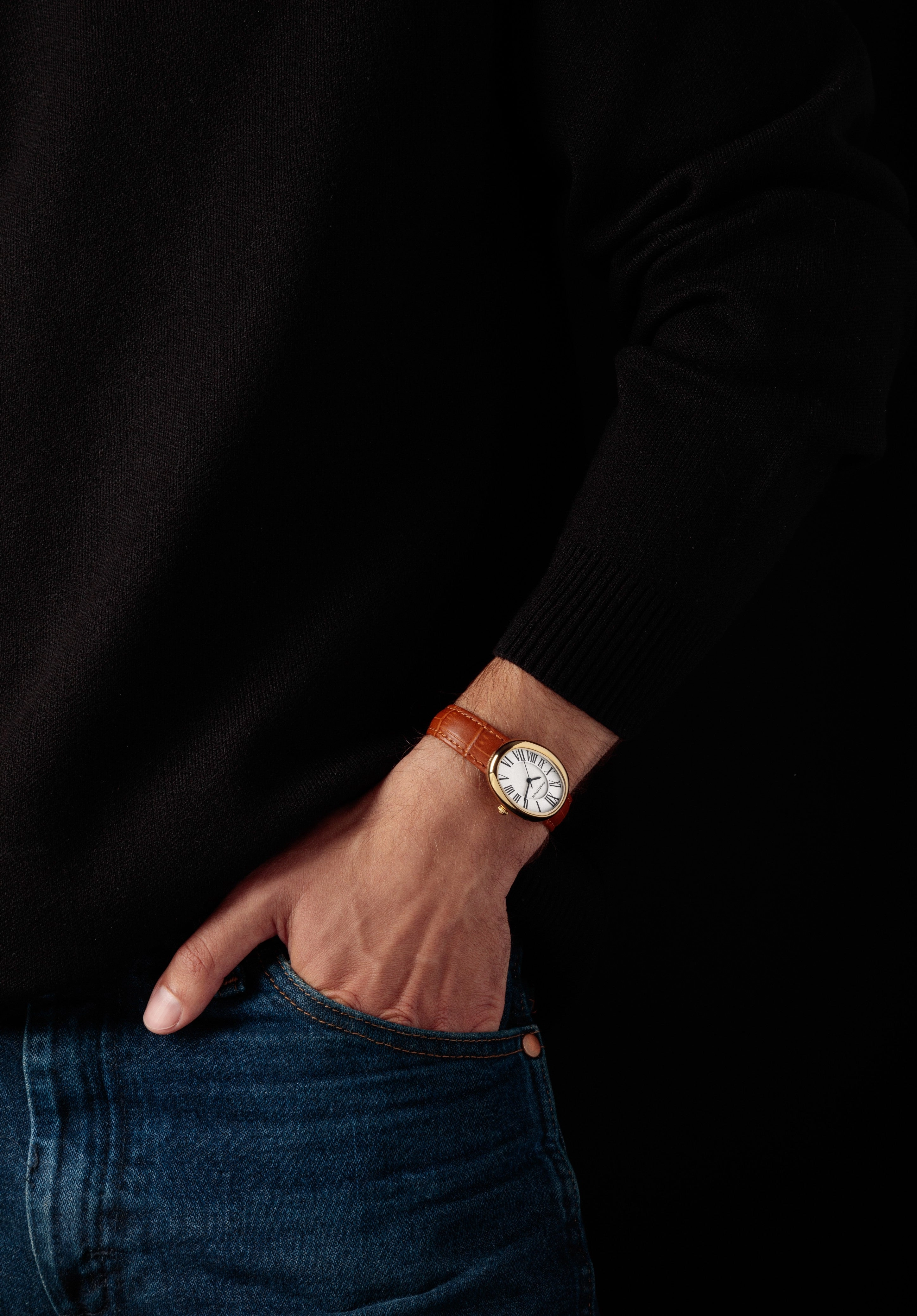 Andi™ | 28mm, Black/Silver
