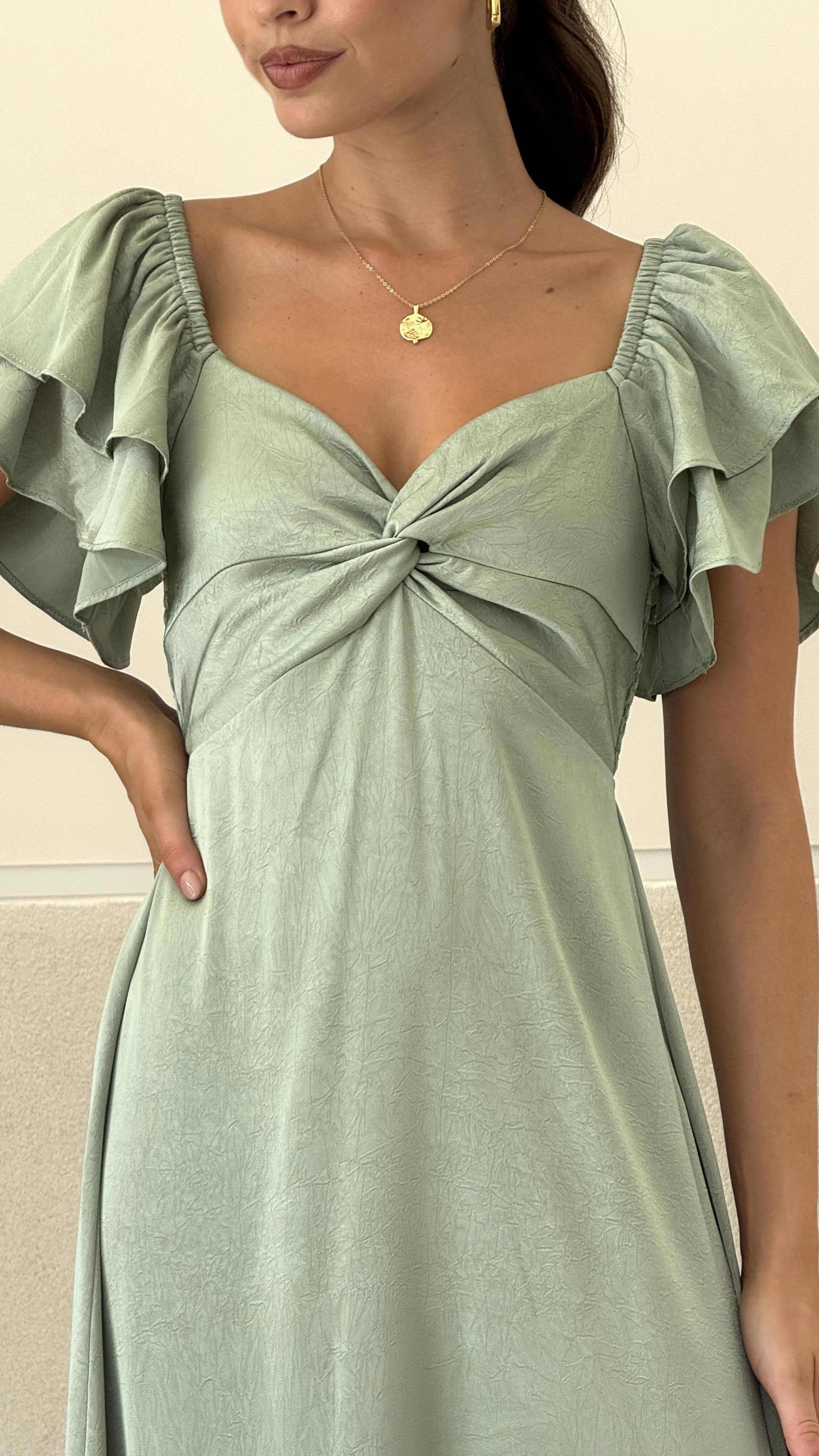 Averianna Maxi Dress - Sage