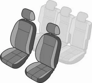 Black Duck Seat Covers Ford Ranger PX2, XLT, Wildtrack, FX4, FX4 Maxx 2015 - 2022