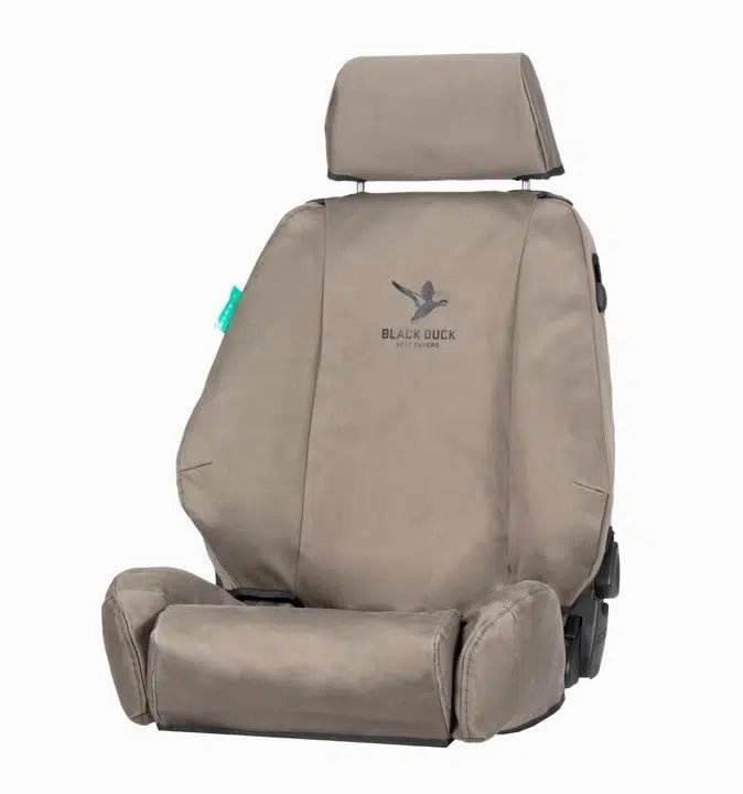 Black Duck Seat Covers Ford Ranger PX2, XLT, Wildtrack, FX4, FX4 Maxx 2015 - 2022