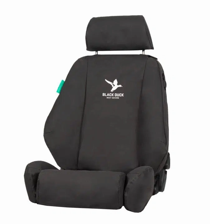 Black Duck Seat Covers Mitsubishi Triton 2015-2024