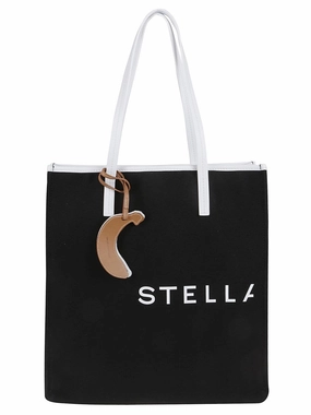 Black Eco Canvas Tote Bag