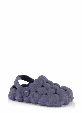 Boys Bubble Slingback Clogs