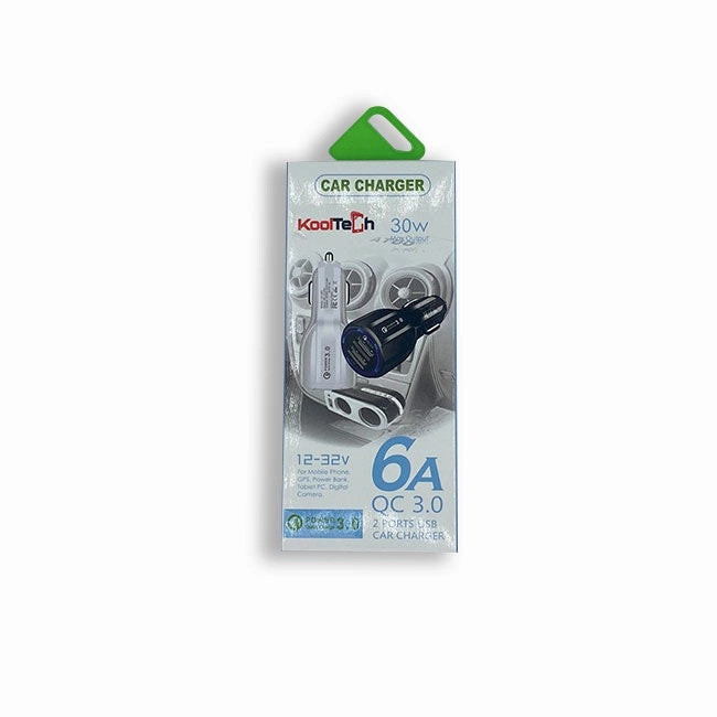 CHARGER CAR FAST DUAL USB