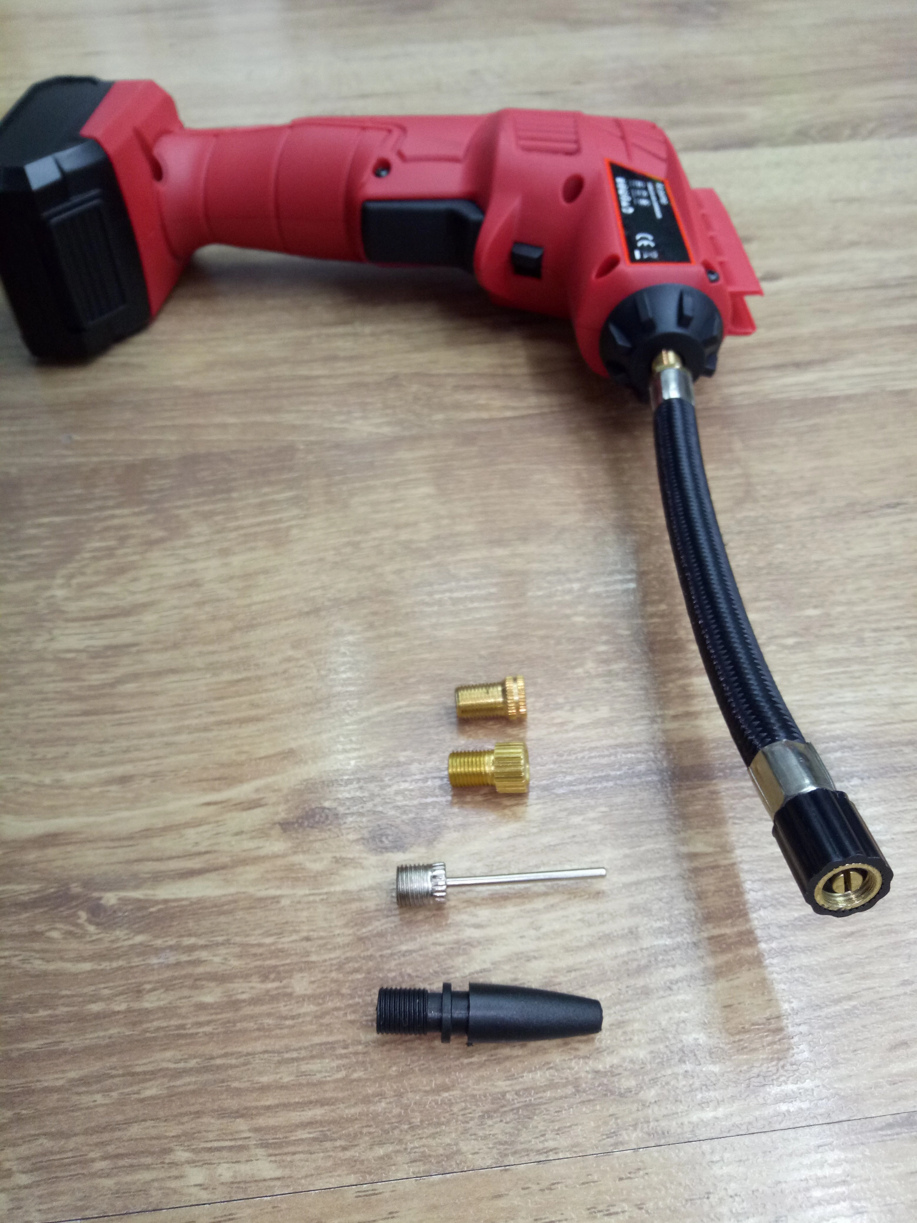 Cordless Hand Air Pump Inflator/Compressor (12V ) -