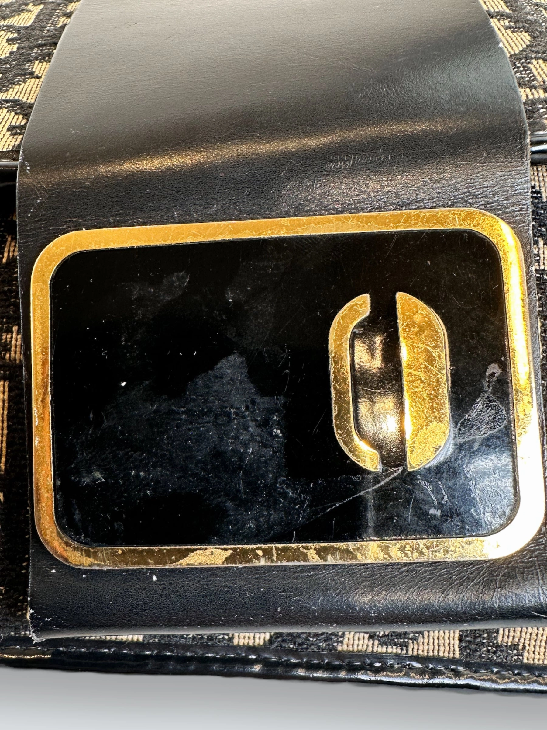 Dior Monogram Trotter Canvas Clutch Handbag