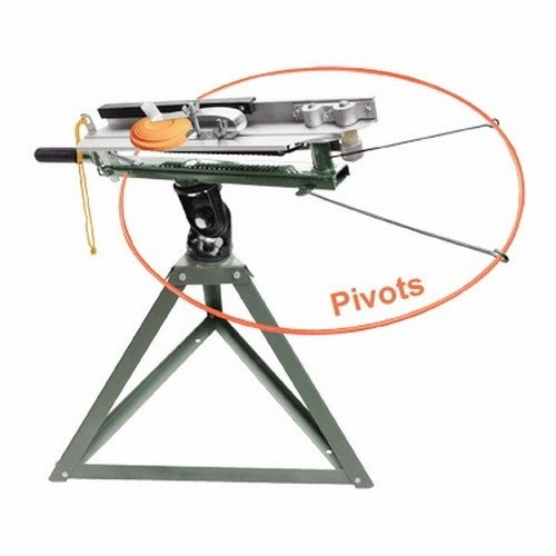 Do-All Outdoors Clay Target Thrower - Clay Hawk Full Cock Trap