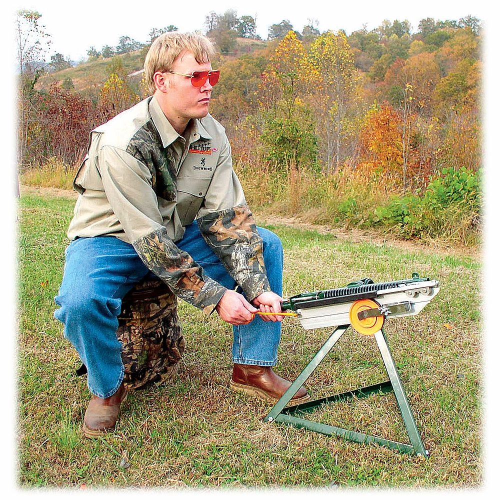 Do-All Outdoors Clay Target Thrower - Clay Hawk Full Cock Trap