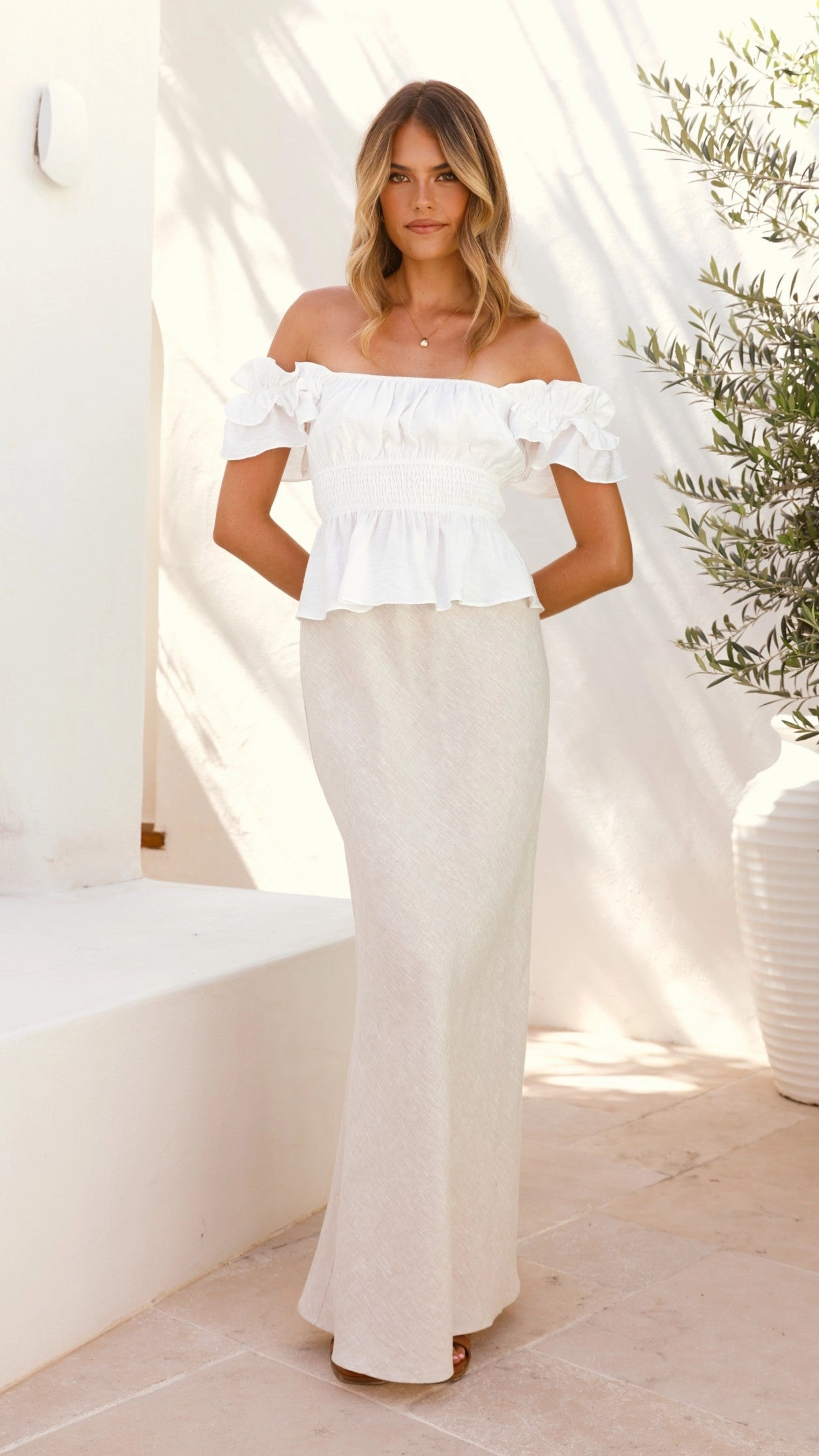 Fifi Top - White