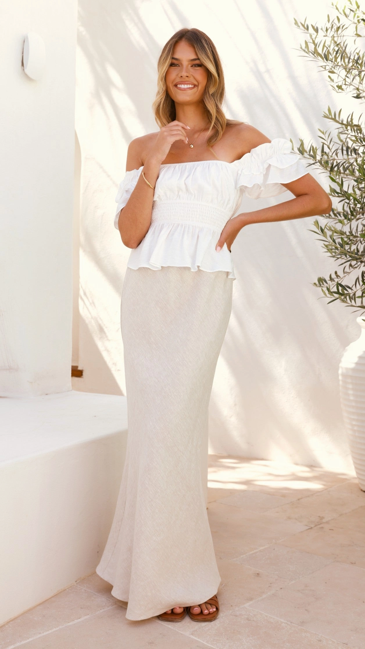 Fifi Top - White