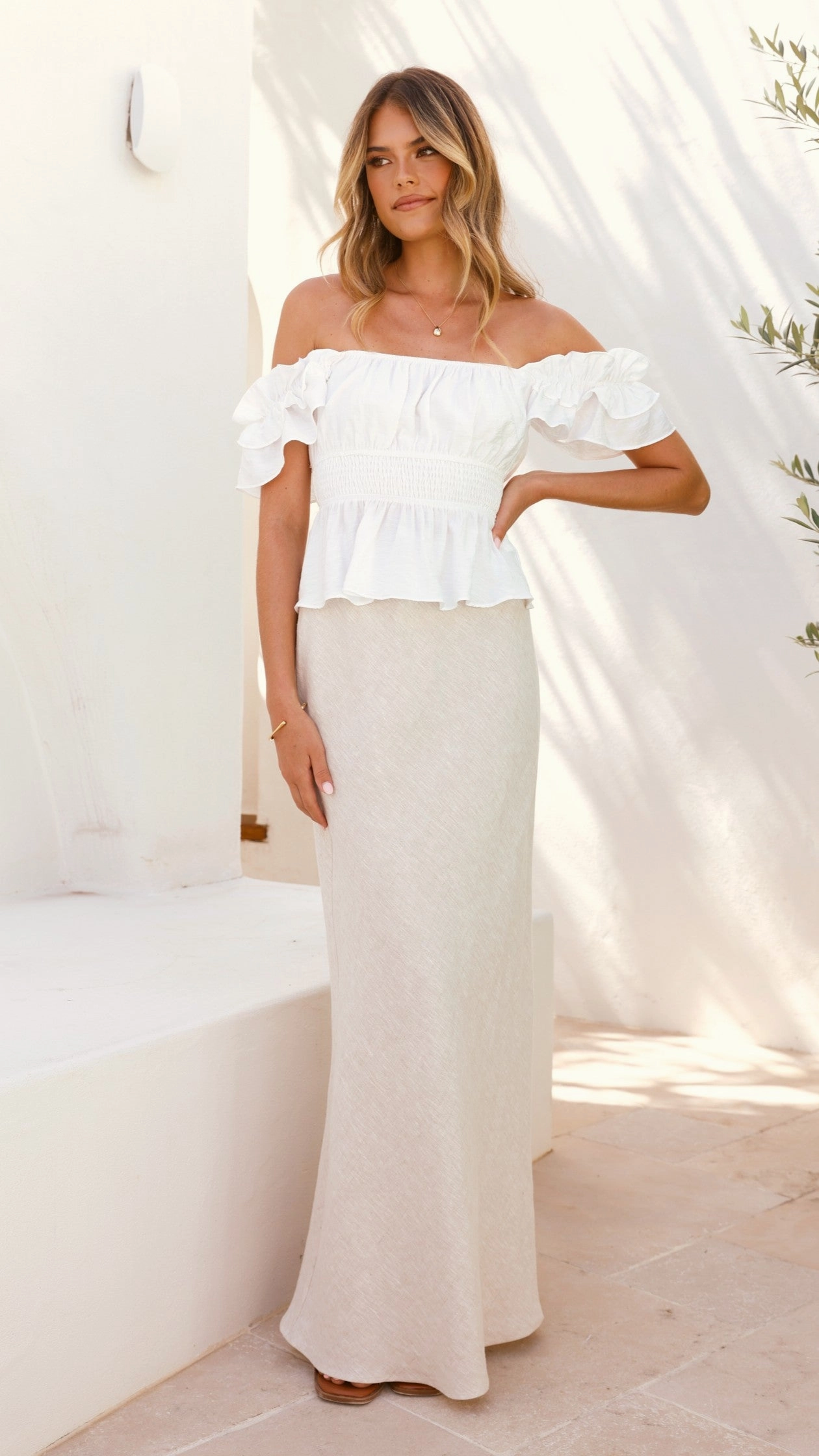 Fifi Top - White