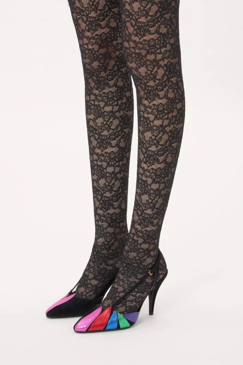 Foliefoliage Slingback Pumps
