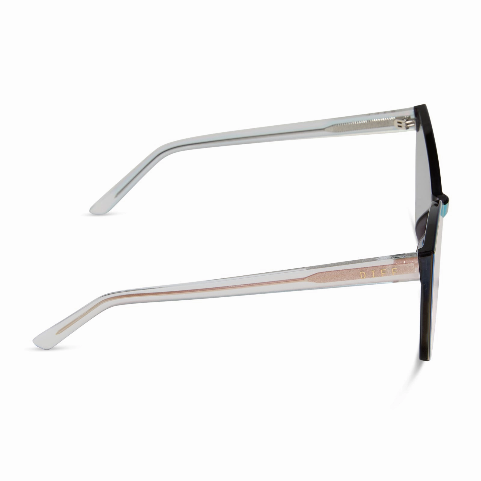 GOLDIE XS - OPALESCENT PINK   CHERRY BLOSSOM MIRROR SUNGLASSES