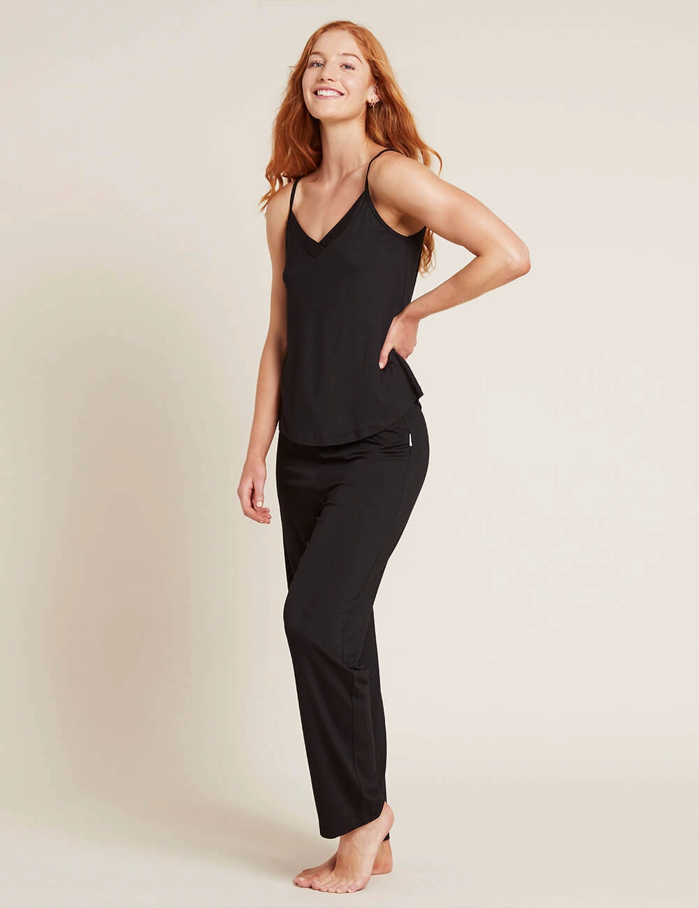 Goodnight Sleep Cami - Black