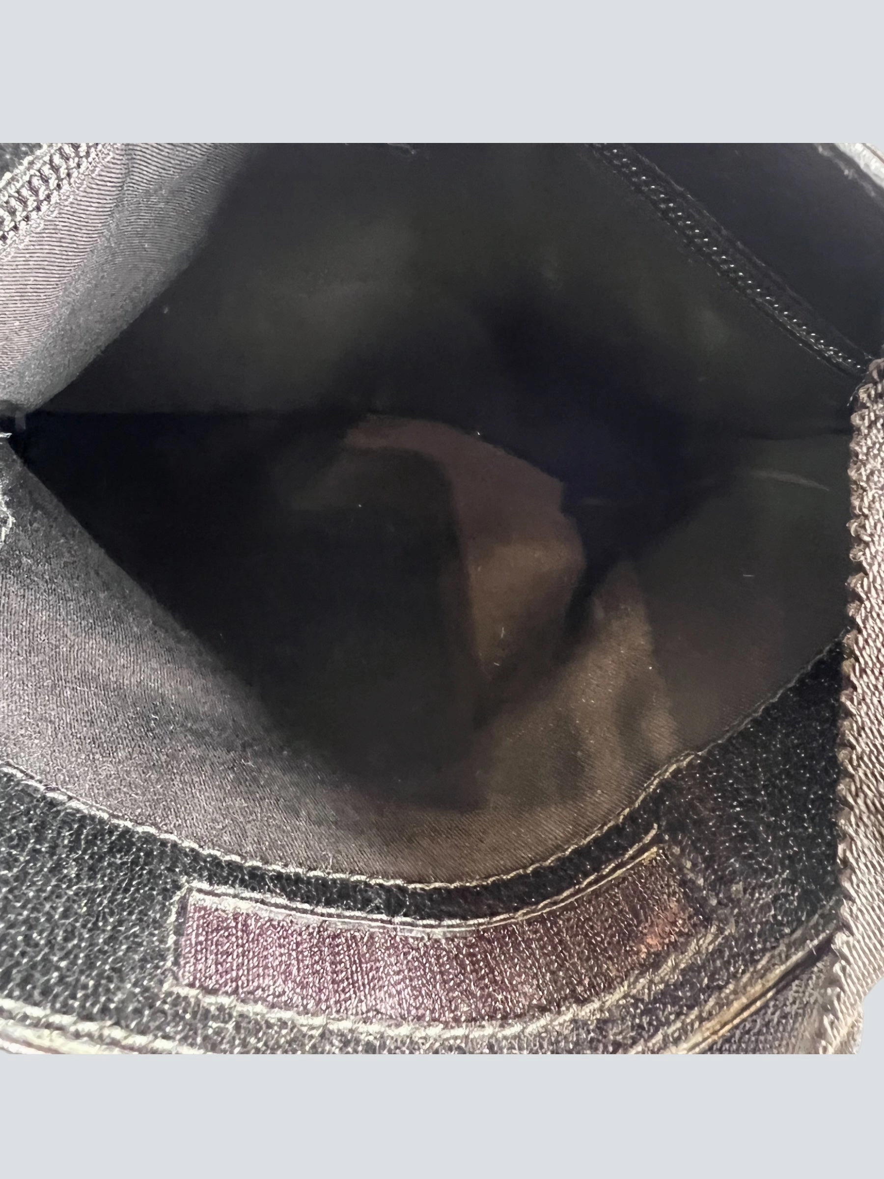 Gucci Black Monogram Canvas & Leather Crossbody