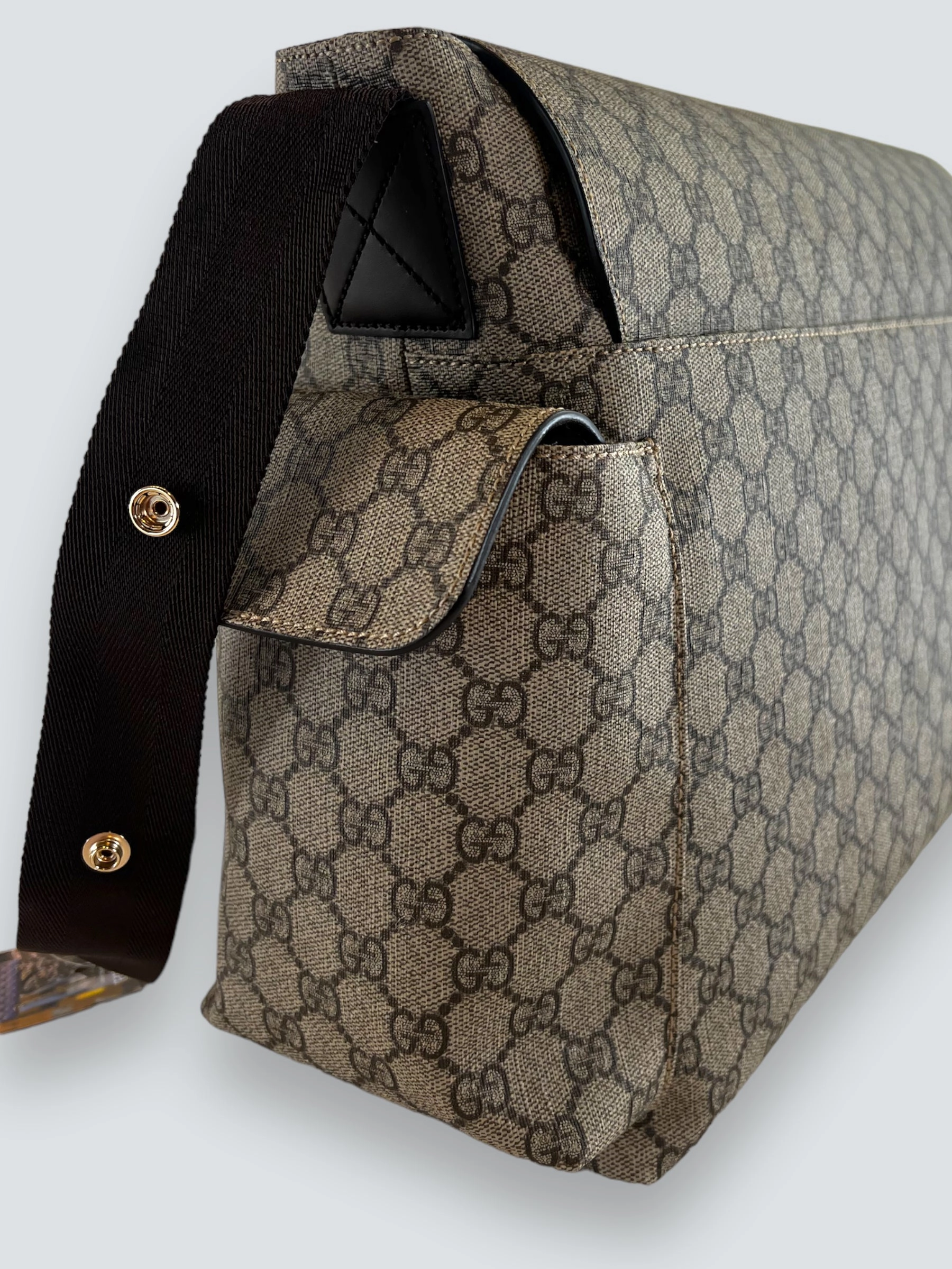 Gucci Monogram Canvas Baby / Diaper Bag