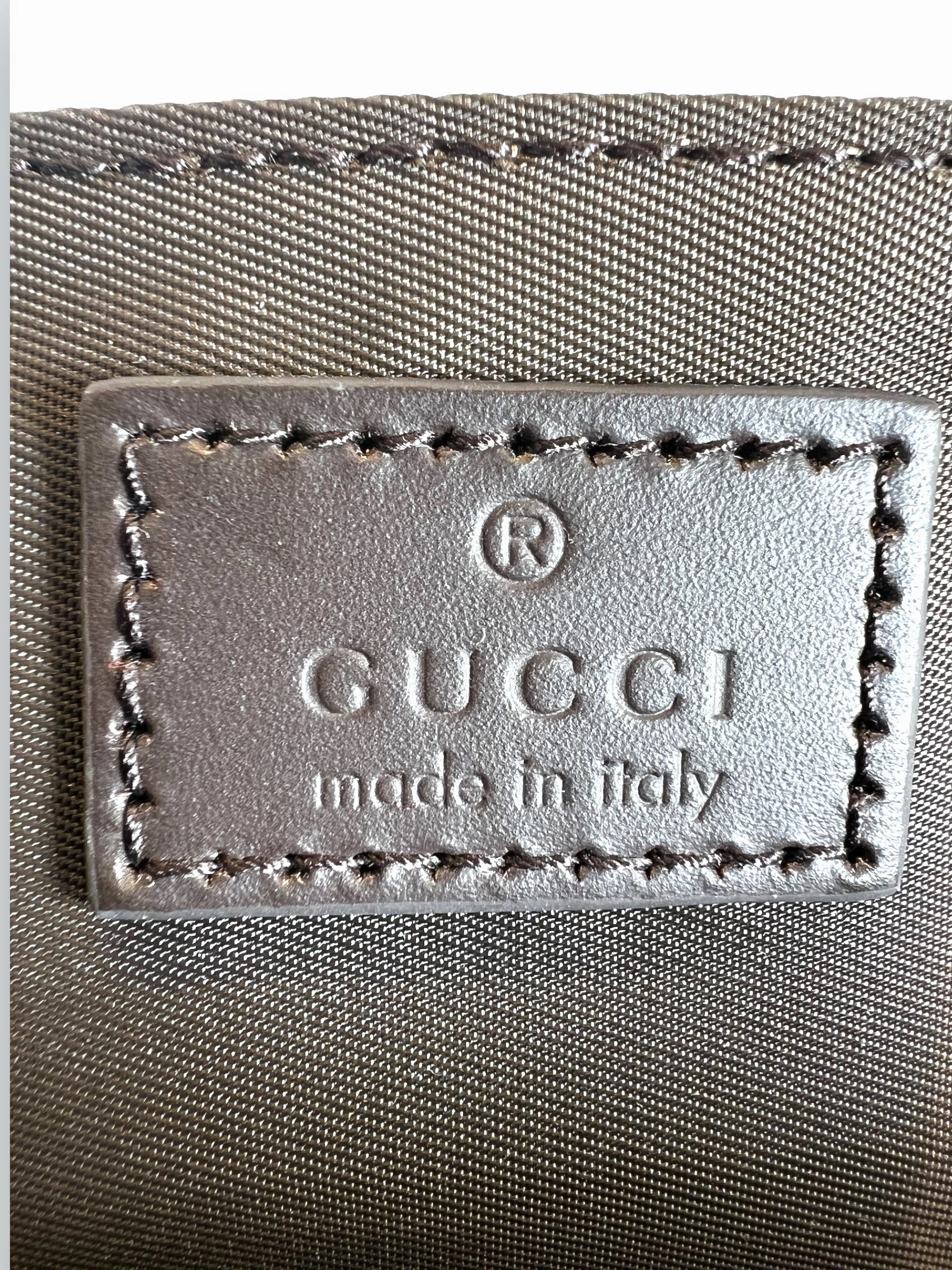 Gucci Monogram Canvas Baby / Diaper Bag
