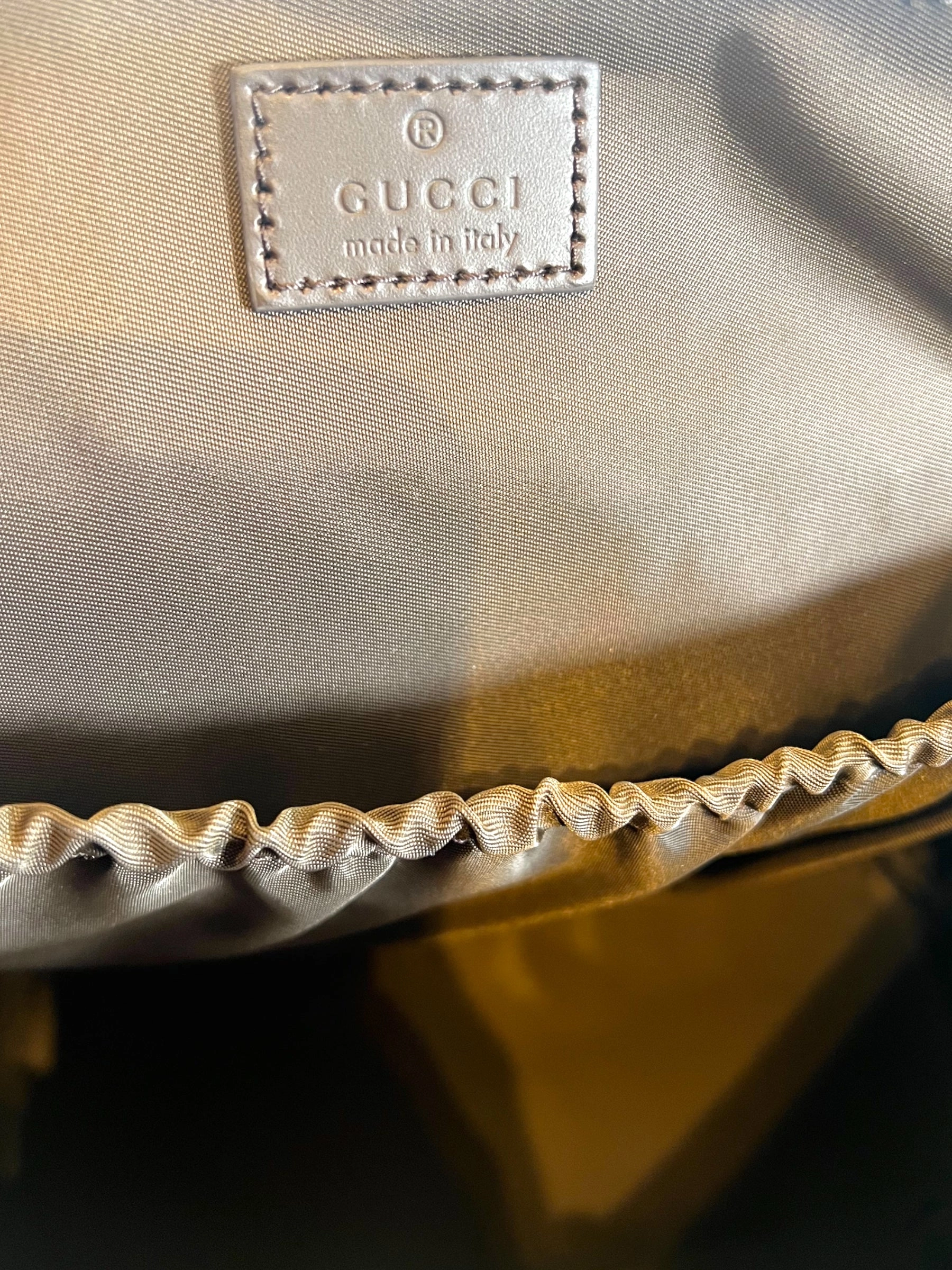 Gucci Monogram Canvas Baby / Diaper Bag