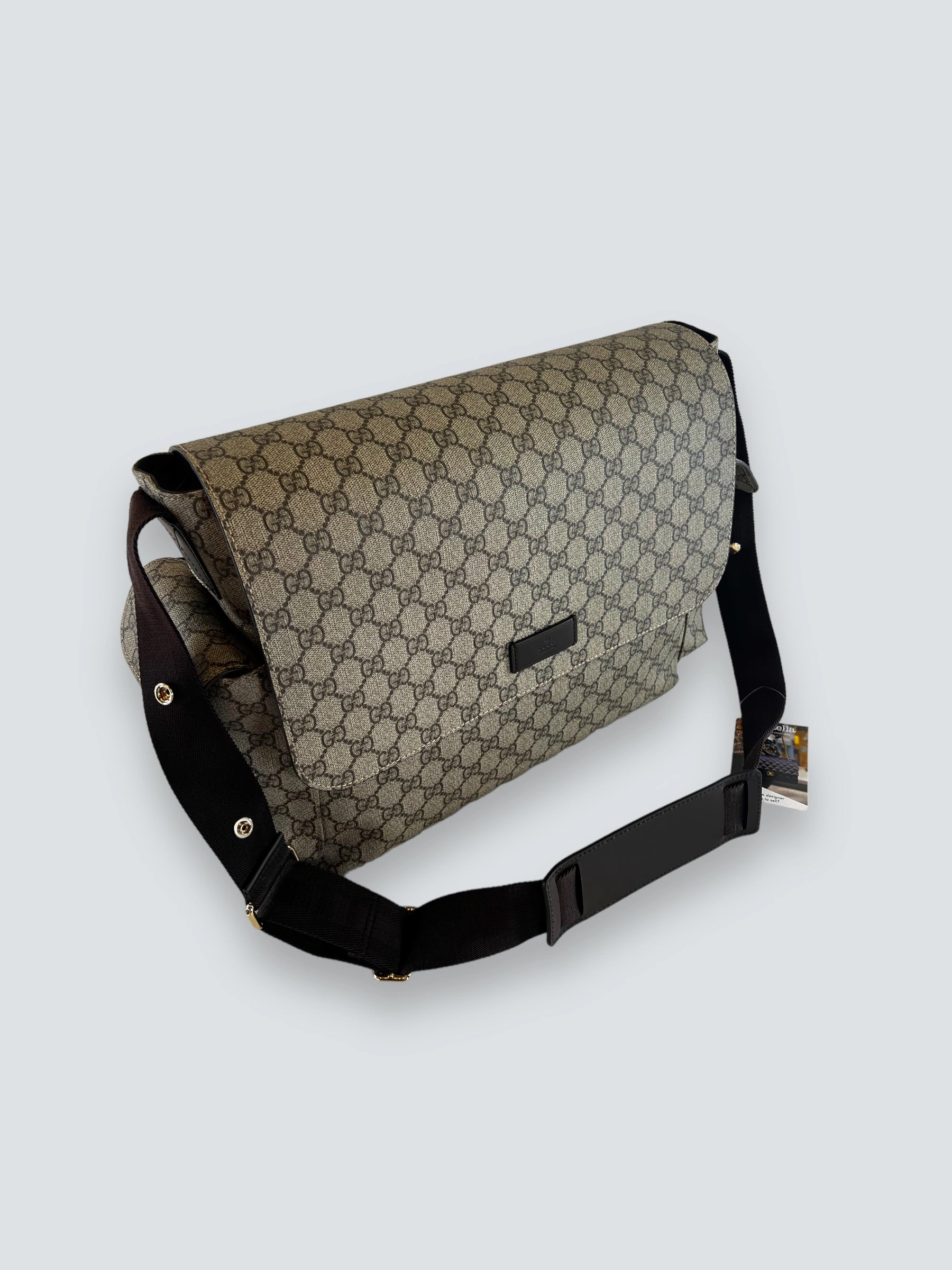 Gucci Monogram Canvas Baby / Diaper Bag
