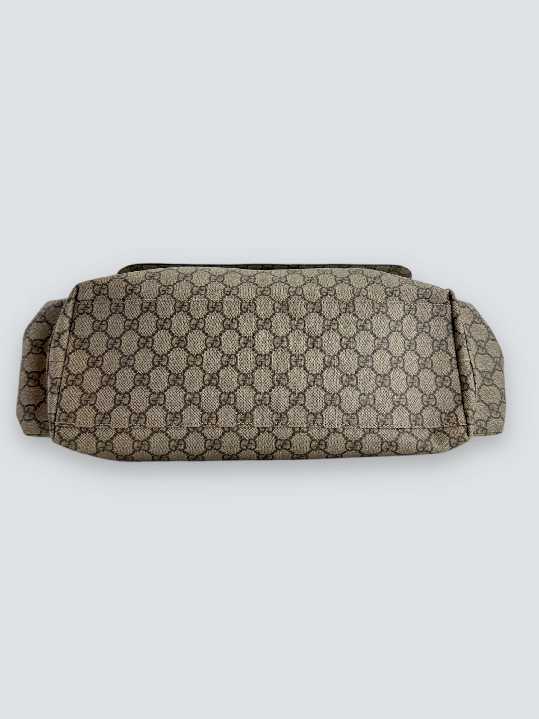 Gucci Monogram Canvas Supreme Plus Diaper Handbag