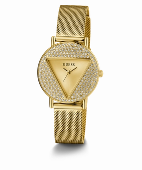 GUESS Ladies Gold Tone Analog Watch