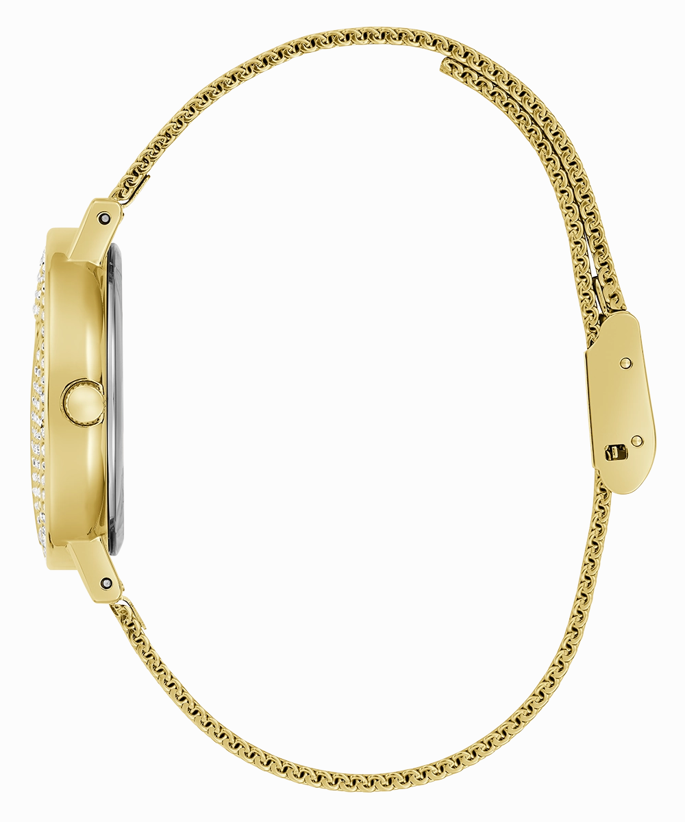 GUESS Ladies Gold Tone Analog Watch