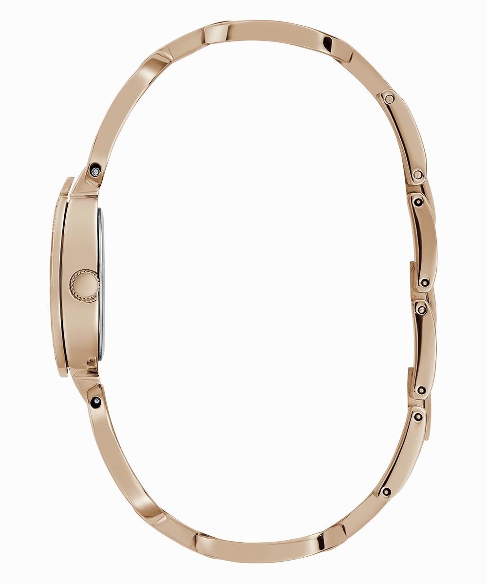 GUESS Ladies Rose Gold Tone Analog Watch