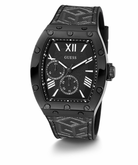 GUESS Mens Black Multi-function Watch