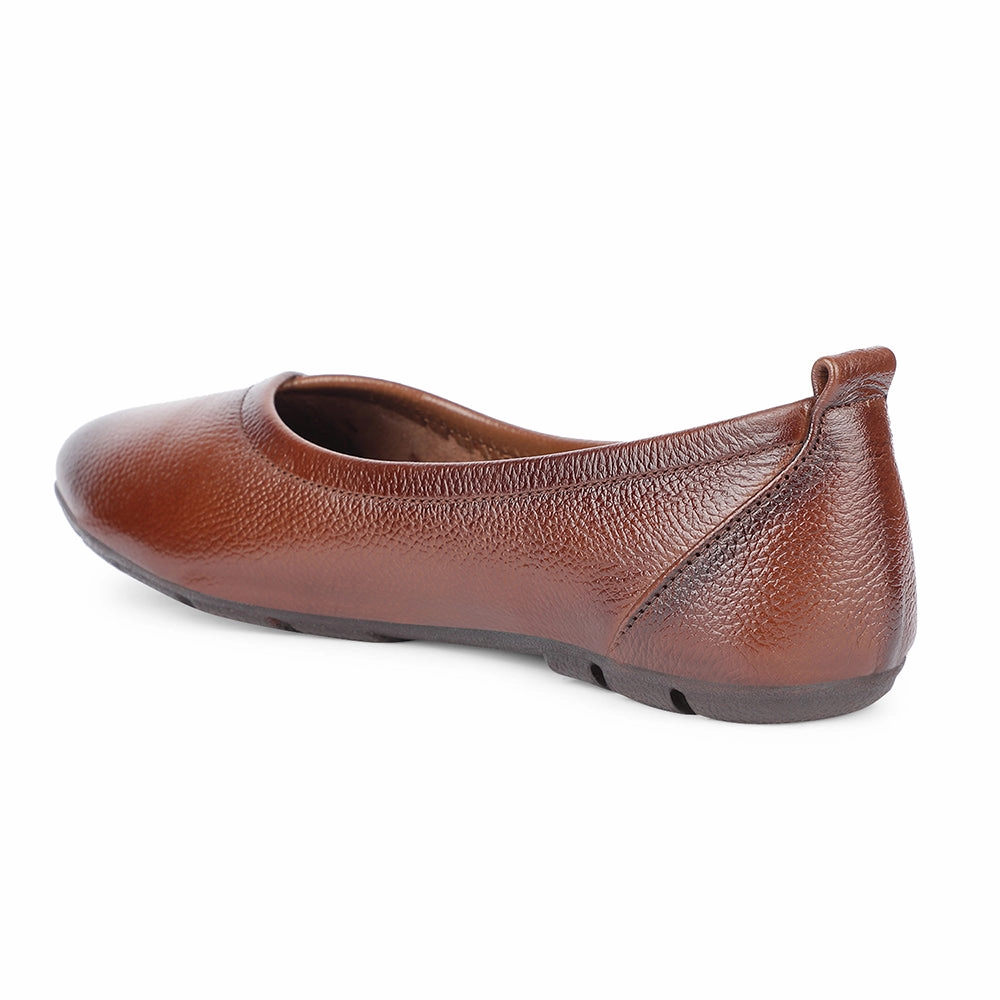 Healers Formal Brown Ballerina For Women T840-04 By Liberty