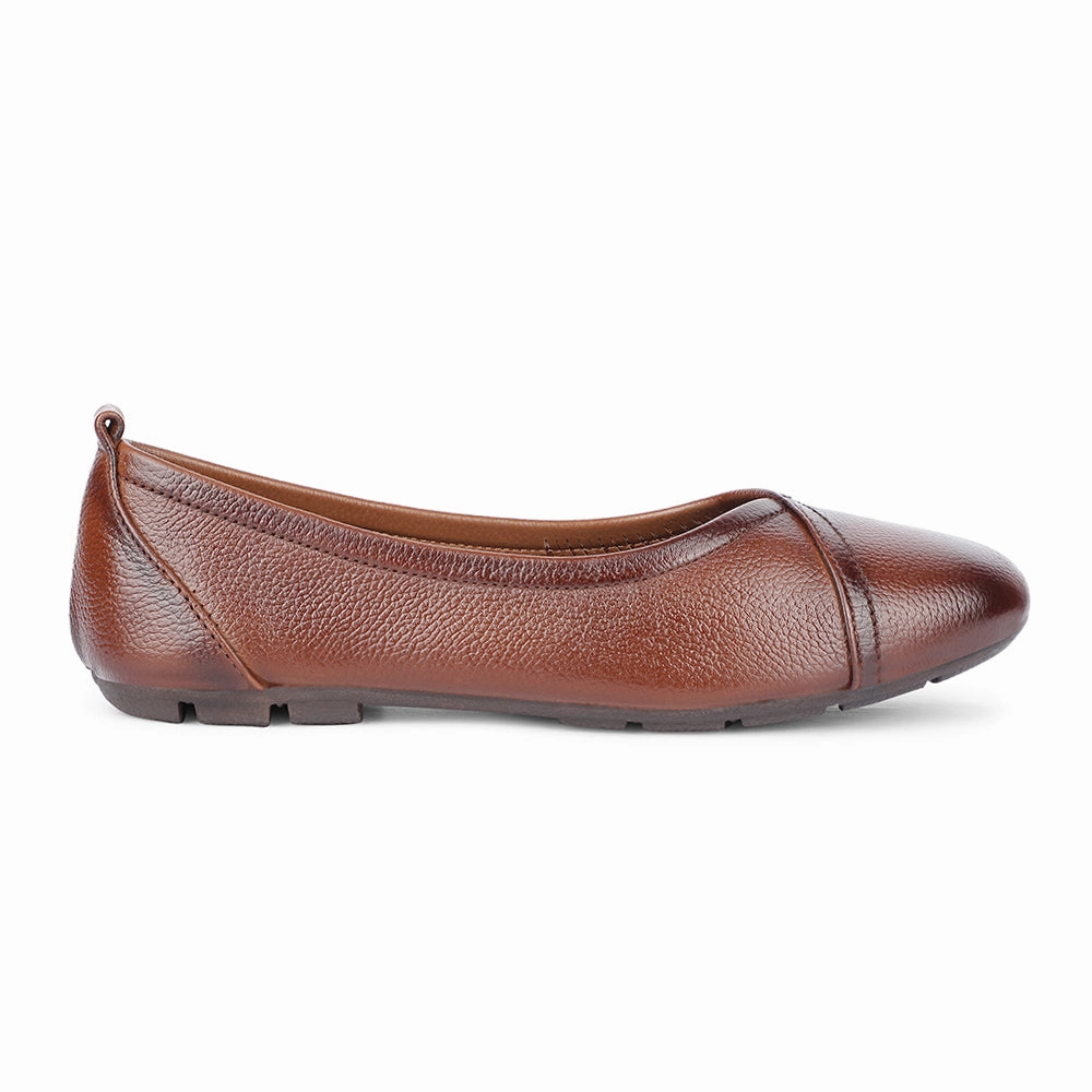 Healers Formal Brown Ballerina For Women T840-04 By Liberty