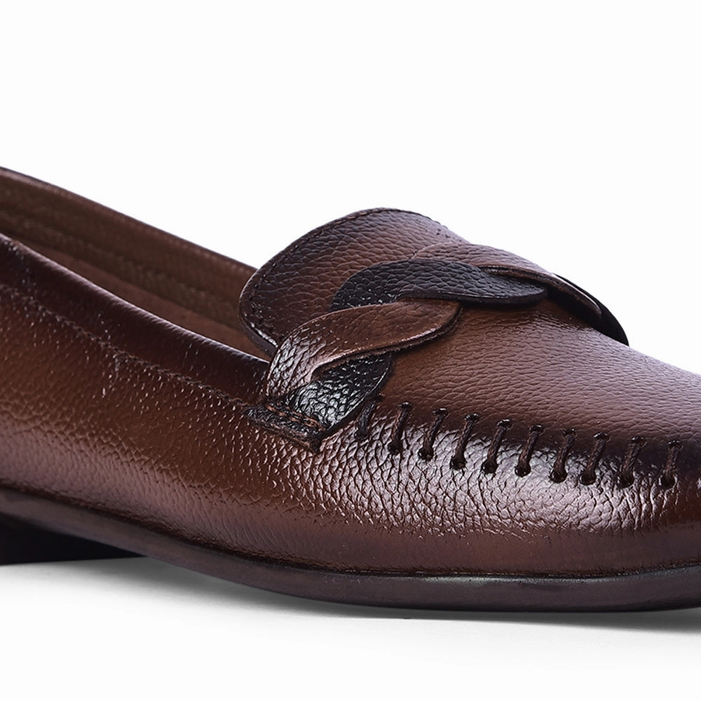 Healers Formal Tan Ballerina For Women T840-03 By Liberty