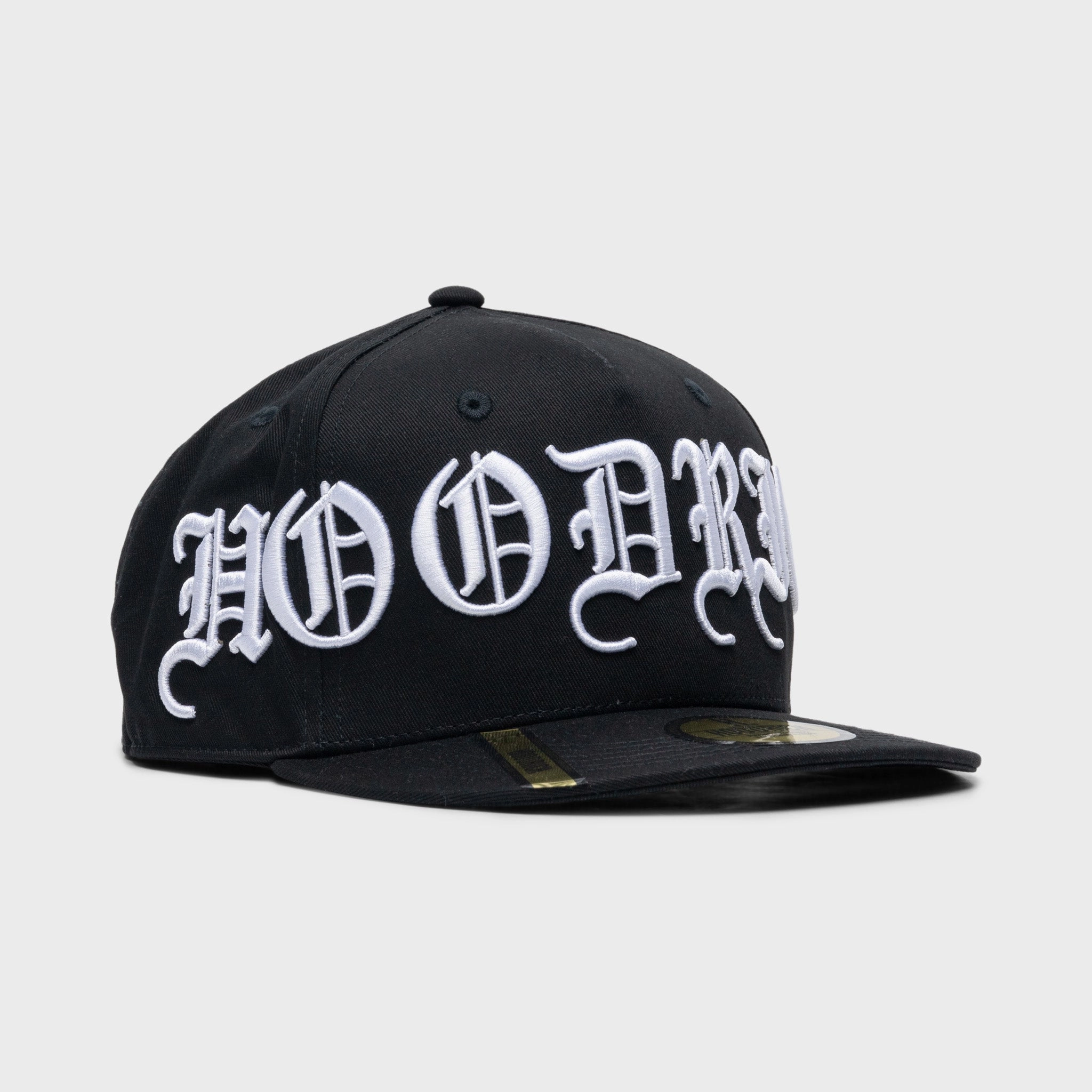 Hoodrich OG Script Fitted Cap Black / White