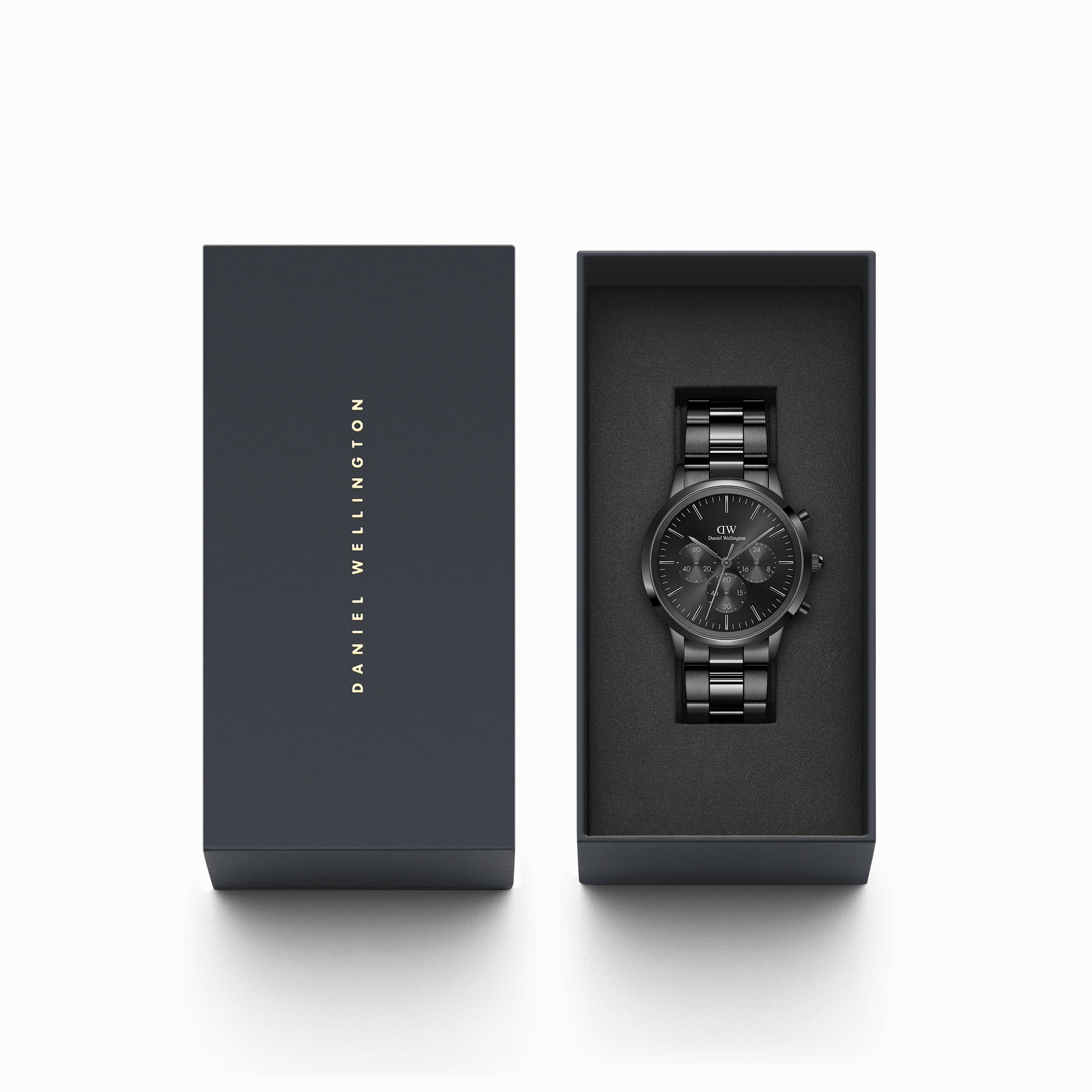 Iconic Chronograph Link Onyx B