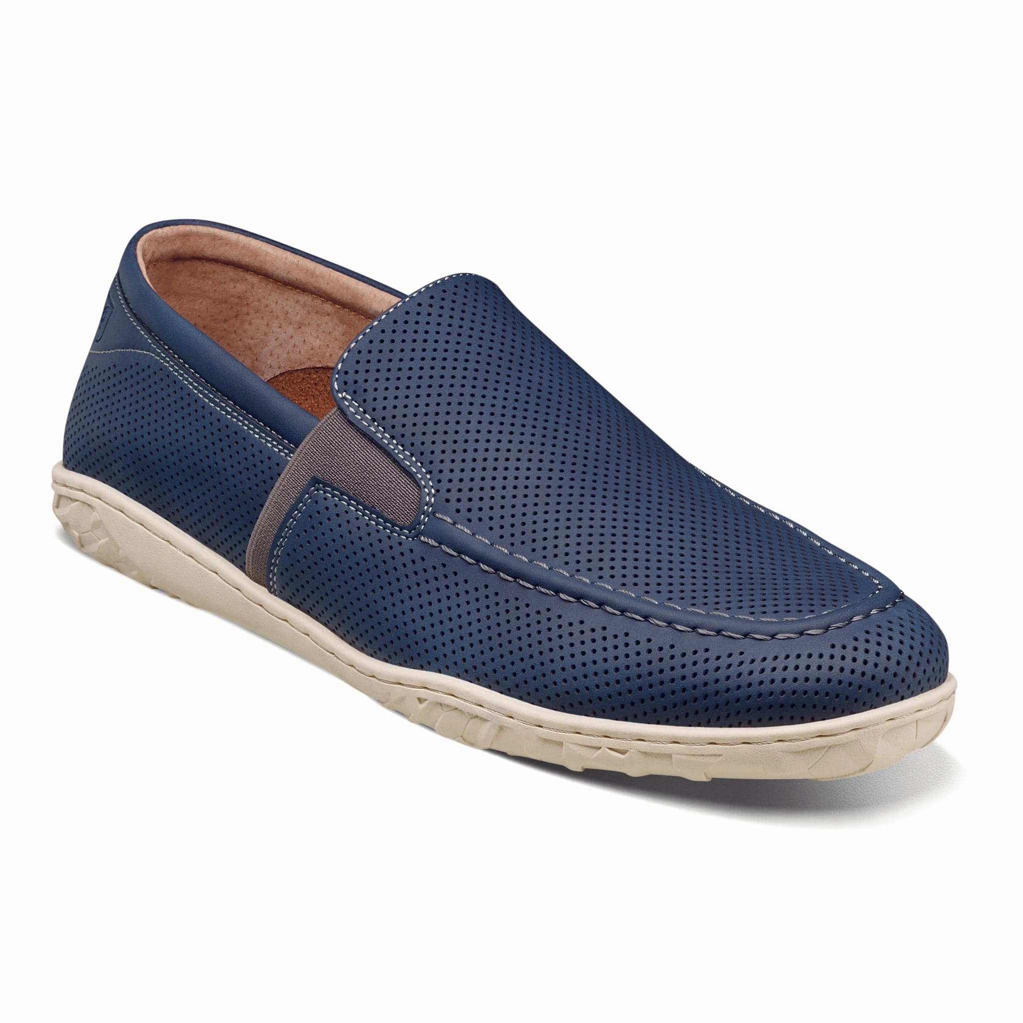 ILAN  Perforated Moc Toe Slip On/25512