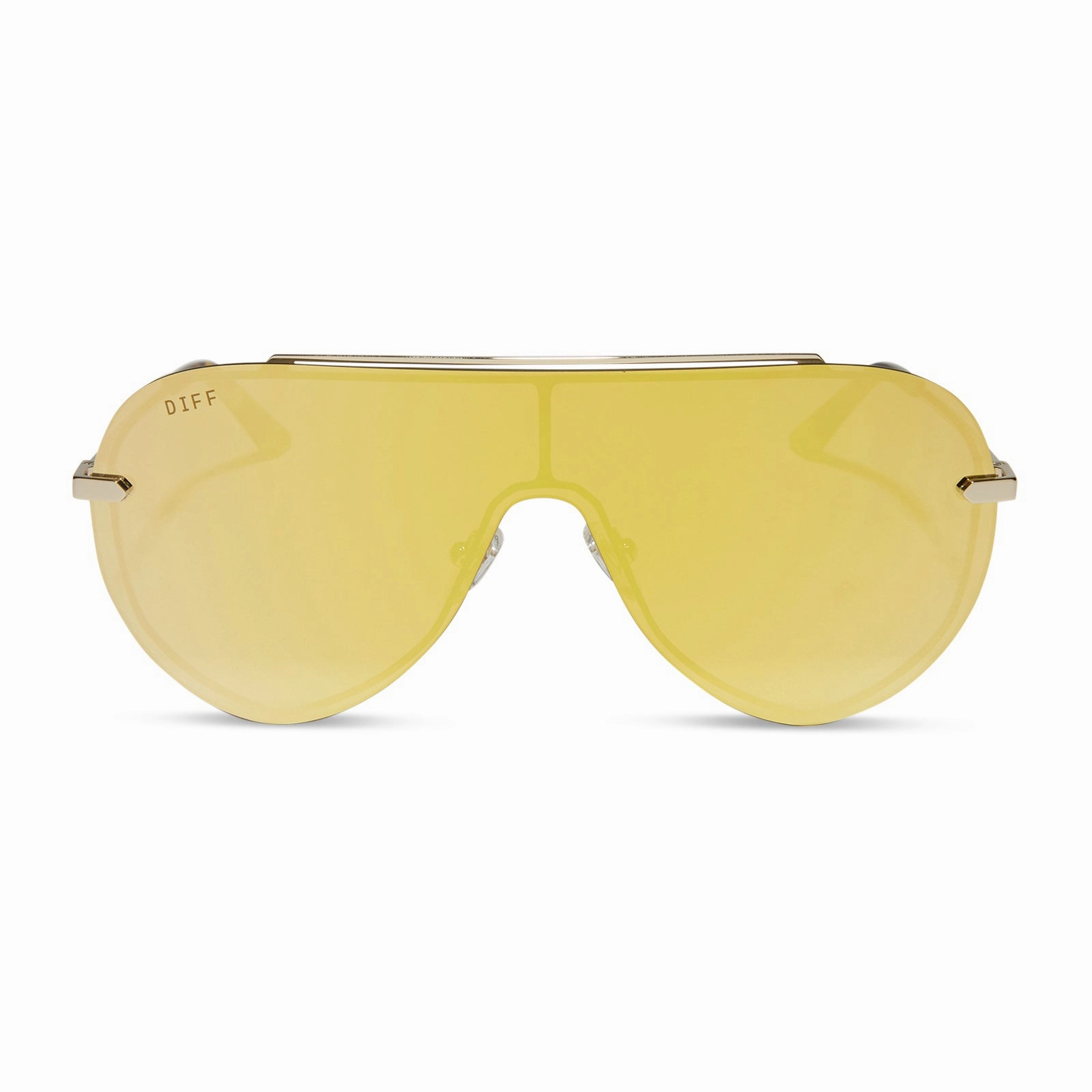 IMANI - GOLD   BRILLIANT GOLD MIRROR SUNGLASSES
