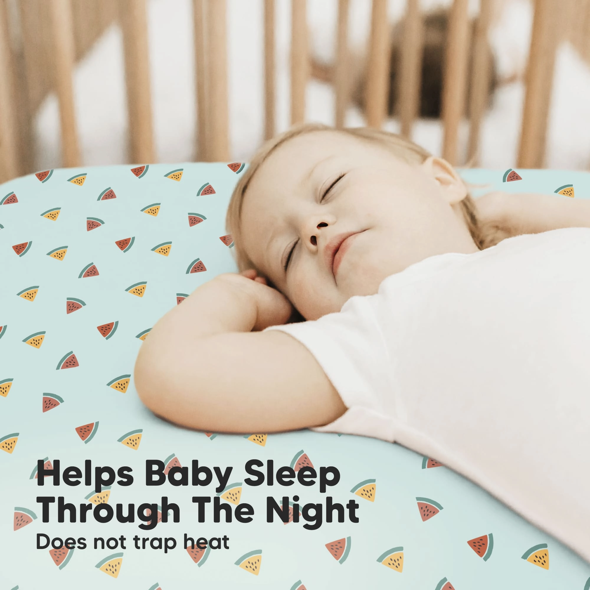 Isla Fitted Crib Sheets (Beach Day)