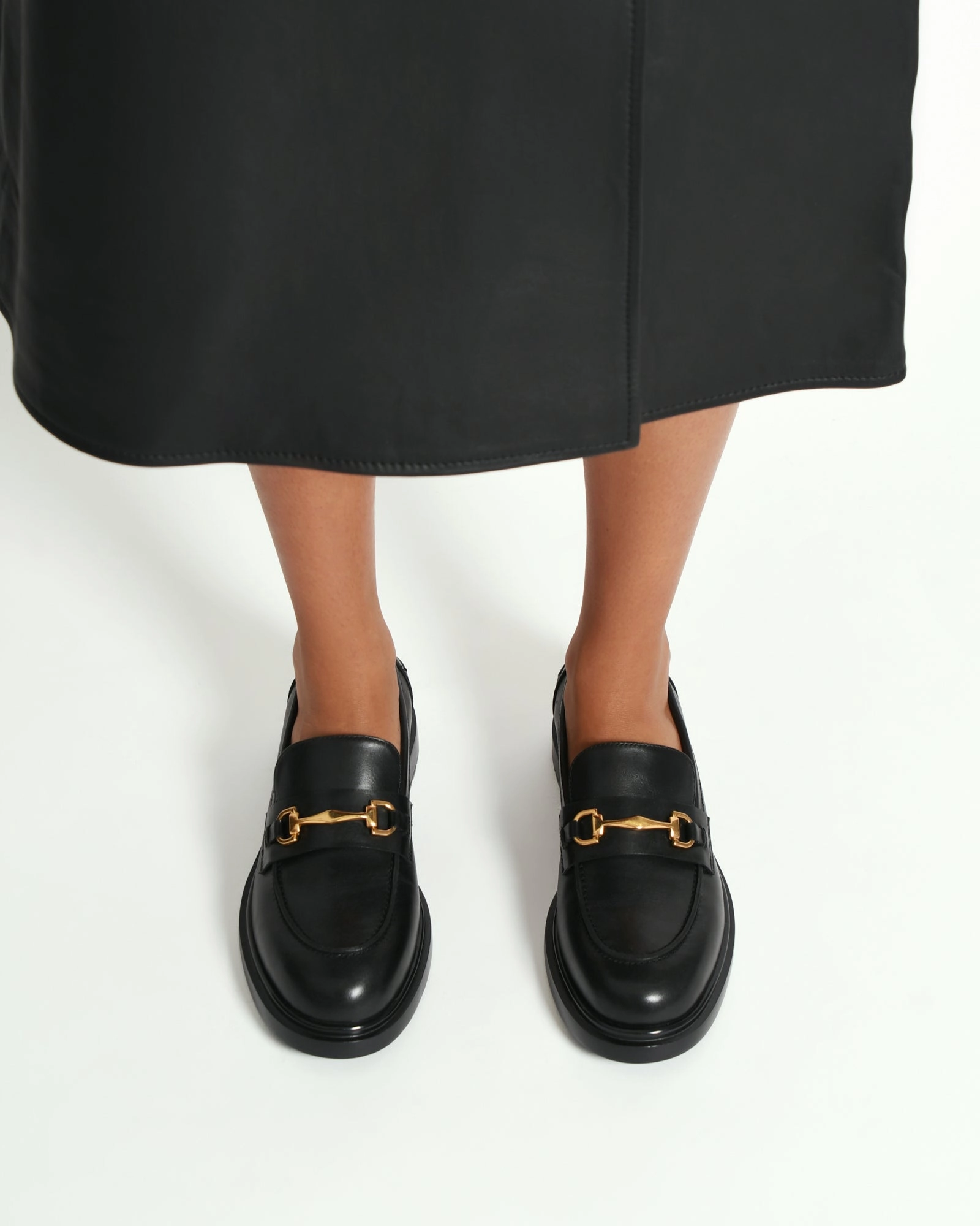 JULIO LOAFERS BLACK LEATHER