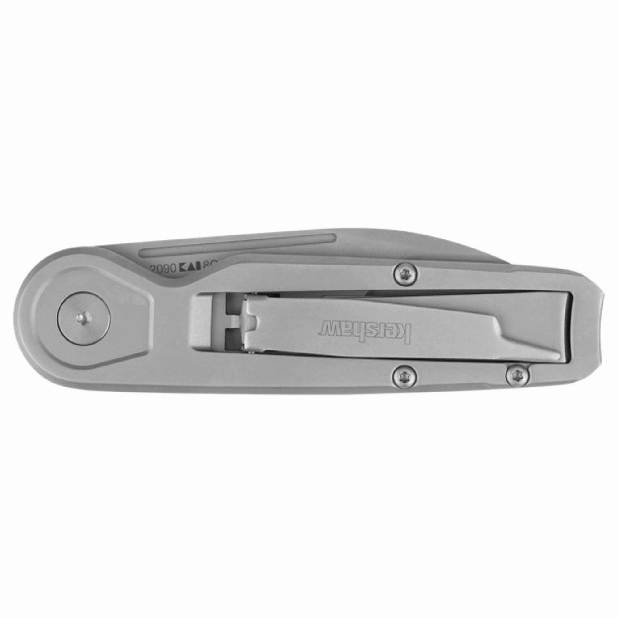 Kershaw Folding Knife - Platform Sheepsfoot Blade Double Detent Slip joint | KW2090